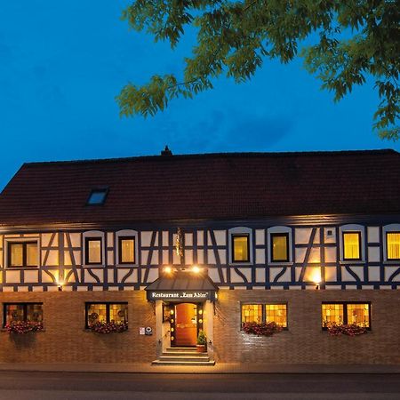 Hotel Zum Adler Nidderau Buitenkant foto